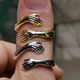 Golden Hug Ring